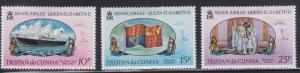 Tristan Da Cunha 213-215 reign of Elizabeth II 1977