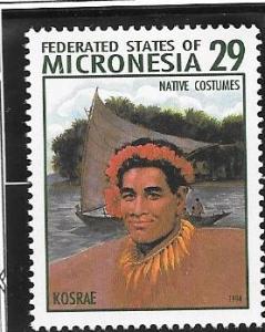 Micronesia #193b   29c Native Costumes (MNH) CV$0.70