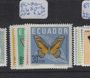 Ecuador Butterfly SC 680-3 MNH (10gvf)