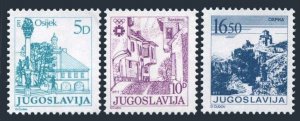 Yugoslavia 1600a,1603a-1603Aa,MNH.Michel 1995,1998-1999. Towns 1983.