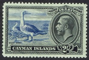 CAYMAN ISLANDS 1935 KGV BIRDS 2/-