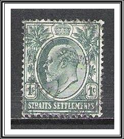 Straits Settlements #129 King Edward VII Used