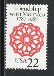 2349 * FRIENDSHIP WITH MOROCCO *   U.S. Postage Stamp  MNH  ^