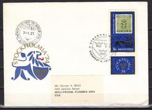 Hungary, Scott cat. 2310. Stamp on Stamp issue. First day cover. ^