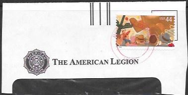 US #4417 Thanksgiving Parade. used on paper. nice.