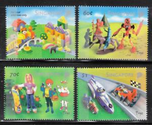 Singapore 2002 Sc 1010-3 Toys MNH