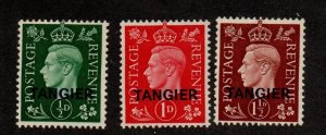 Great Britian Tangier 515-17 Set Mint Hinged