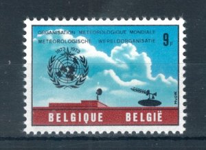 Belgium 1973 World Meteorological Organisation stamp. MNH. Sg 2298