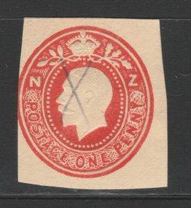 NEW ZEALAND Postal Stationery Cut Out A17P24F22052-