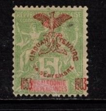 New Caledonia - #70 Jubilee Issue - Unused NG