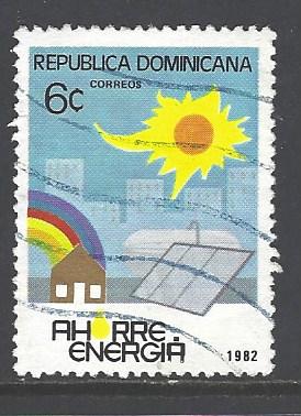 Dominican Republic Sc # 863 used (DT)