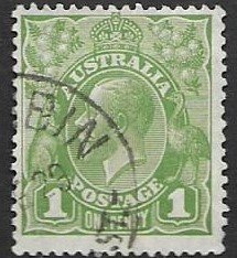 Australia 67a   1926  fine used  ( Spur on left one)