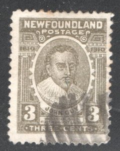 Newfoundland #89 F/VF,  Used, crease  CV 14.00   ...   4350054