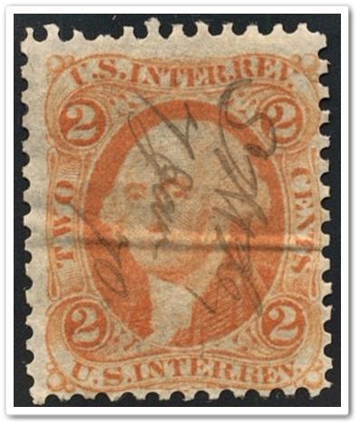 R15c 2¢ Revenue: Internal Revenue (1862-71) Used*