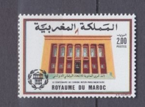 1989 Morocco 1165 100 years of IPU Parliament