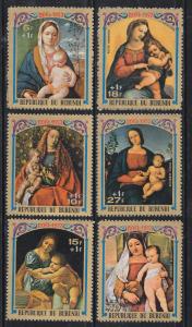 Burundi #441-43 Surcharged (Scott #B69-61, CB29-31) MNH