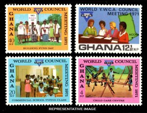 Ghana Scott 426-429 Mint never hinged.