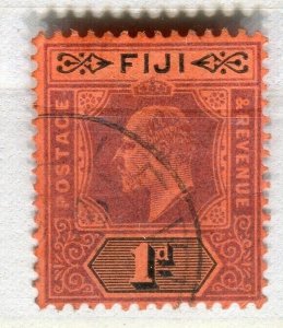 FIJI; 1903 early Ed VII issue fine used 1d. value