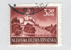 Croatia 54 Used Castle 2 1943 (BP85727)