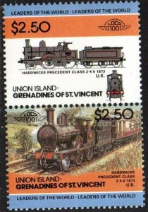 St. Vincent Grenadines - Union Island Sc #56 Mint Hinged pair