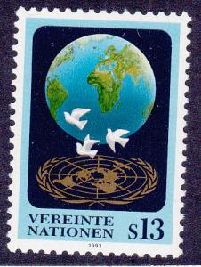 U.N. Vienna # 149, Doves & Globe, Mint NH