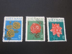 Vietnam 1974 Sc 719-21 FU