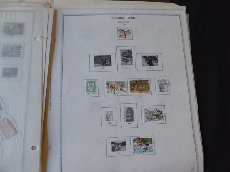 Fiume 1918-1958 Stamp Collection on Scott Specialty Album Pages