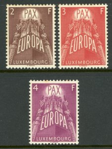 Luxembourg 1937 Europa Scott #329-331 Complete Set MNH G193