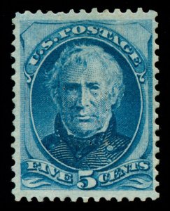 momen: US Stamps #179c Grilled Mint OG VF PF Cert