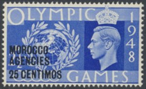 GB Morocco Agencies Abroad SG 178  SC#  95 MNH Olympics see details & scans
