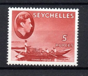 Seychelles KGVI 5R Red SG49 Mint LHM WS36999