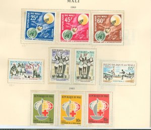 Mali #45-54 Mint (NH) Single (Complete Set)