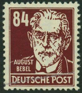 Germany DDR GDR 1952 Mi 341 MNH August Bebel 50641