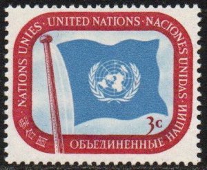 United Nations UN New York Sc #4 MNH