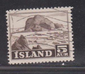 ICELAND Scott # 257 Used