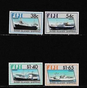 Fiji # 662-664. Inter-Island Shipping, Mint NH, 1/2 Cat.