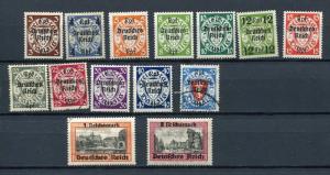 Danzig/Poland/Germany 1939 Mi 716-6 Sc 241-545 MH/U Overprint  Da 1097