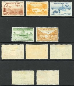 Newfoundland SG230/4 1933 Set M/M Well centred Cat 170 Pounds