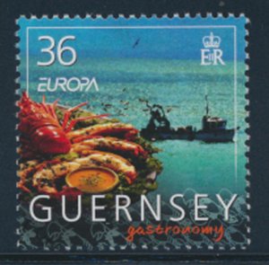 Guernsey  SG 1074  SC# 870 Europa Gastronomy First Day issue cancel see scan