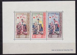 LAOS [1963] MiNr 0132-34 Block 32 ( **/mnh ) Rotes Kreuz