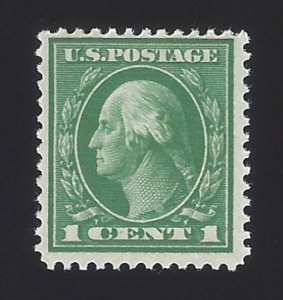 US #405 1912-14 Green Perf 12 Wmk 190 MNH F-VF SCV $15