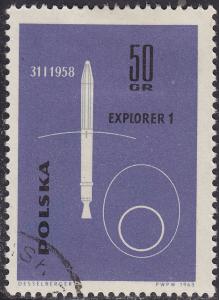 Poland 1180 The Conquest of Space 50GR 1963