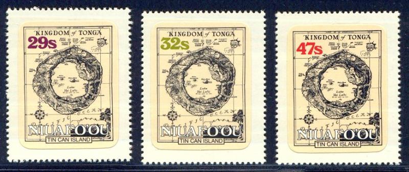 HALF-CAT BRITISH SALE: TONGA #3-16 Mint NH