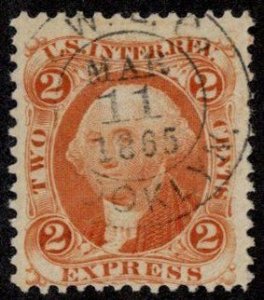 USA SC #R10c U w/SON 1862 2c Express CV $14.00