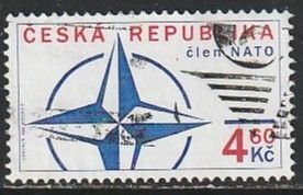 1999 Czech Rep - Sc 3086 - used VF - 1 single - NATO