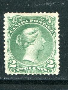 Canada #24  Unused VF very fresh