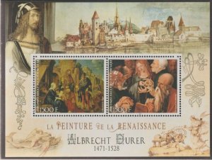 IVORY COAST - 2017 - Renaissance, Durer - Perf 2v Sheet - MNH - Private Issue