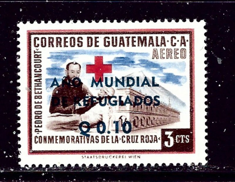 Guatemala C241 MH 1960 overprint