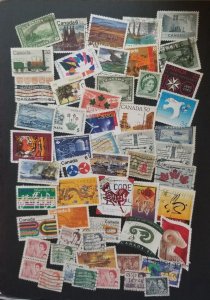 CANADA Used Stamp Lot Collection T6286