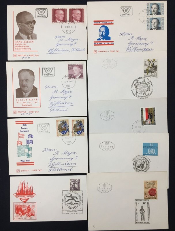 Austria Covers Cards (Apx 60 Items) MK4472